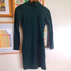 Of Earth & Salt Bodycon Mock neck Dress